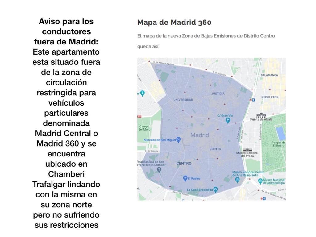 Madrid Downtown Chamberi Apartment ภายนอก รูปภาพ